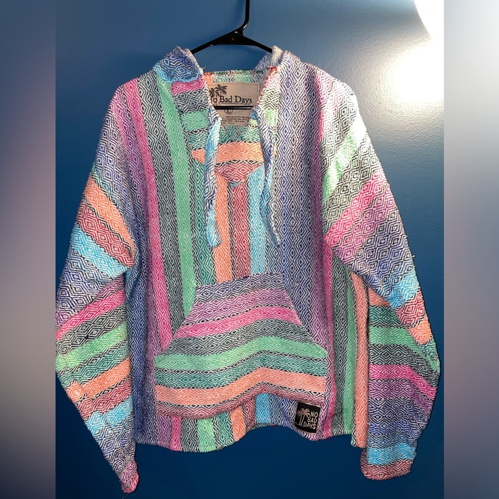 Rainbow Baja Hoodie